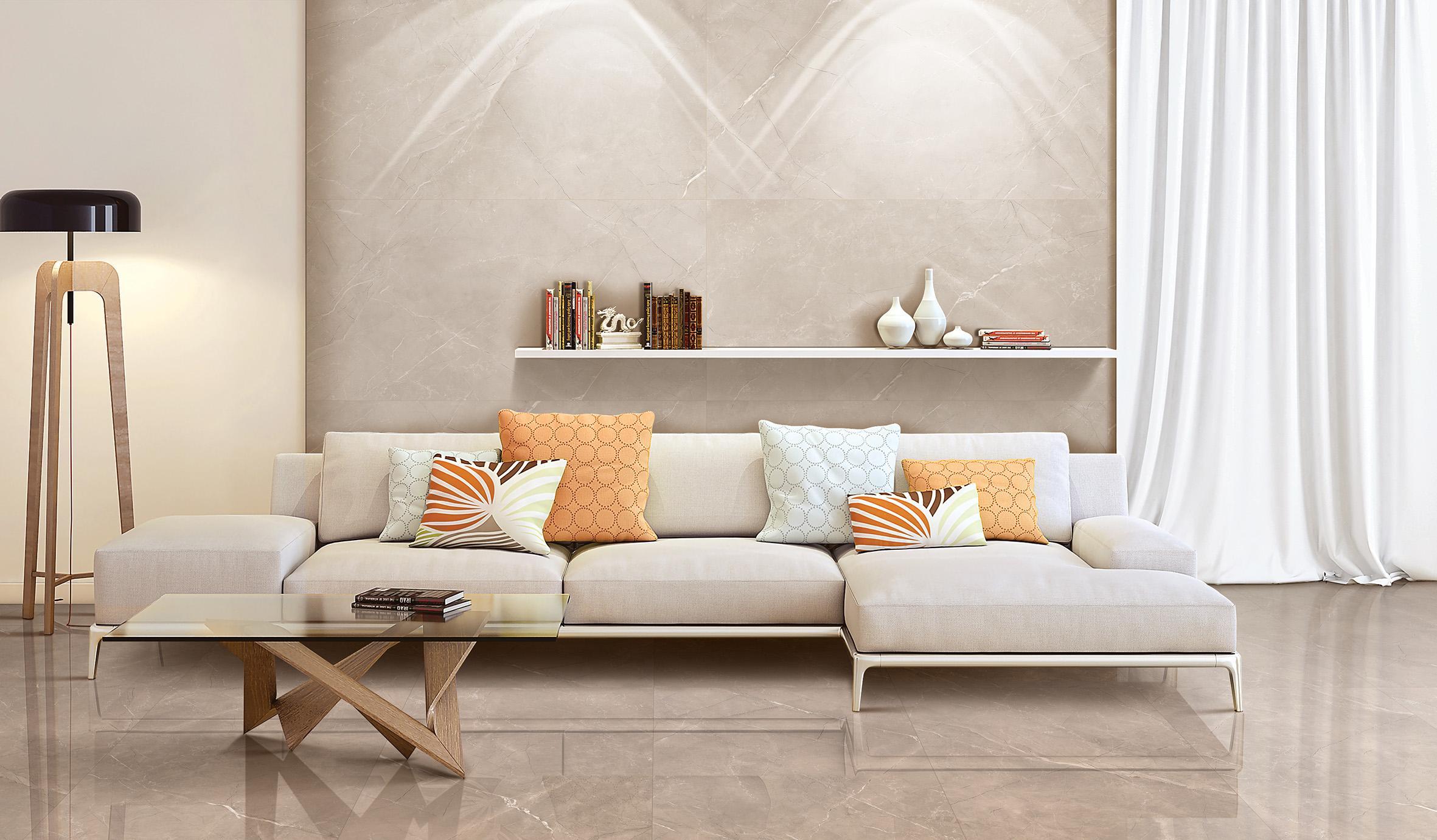 Керамогранит LAPARET Vitrum Taupe: изысканный мрамор 