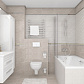 Роял Плитка настенная коричневый мозаика 60054 20х60_4